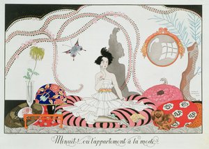¡Medianoche! o El apartamento de moda de Georges Barbier
