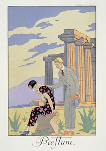 Paestum de Georges Barbier