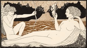 Personages de Comedie, detalle de la portada, pub. 1922 (impresión en pochoir)