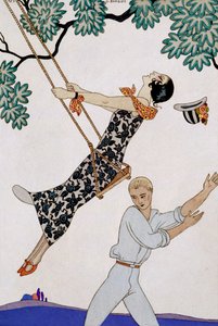 El columpio de Georges Barbier