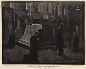 El funeral del Sr. Gladstone