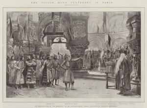 El centenario de Victor Hugo en París de Georges Bertin Scott