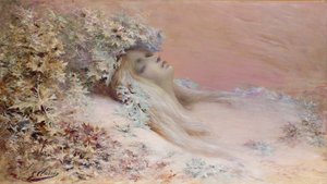 Ofelia en los cardos de Georges Clairin