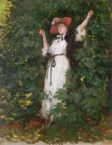 Sarah Bernhardt en los árboles
