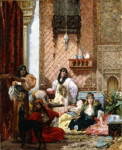 Las favoritas del sultán, 1875 de Georges Clairin