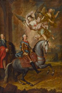 Maximiliano III José, Elector de Baviera, a caballo (óleo sobre lienzo)