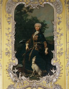 Retrato de la archiduquesa María Amalia Josefa de Austria, esposa del elector bávaro Carl Albrecht ...