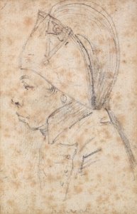François Hanriot (1761-94) (lápiz sobre papel) de Georges Francois Gabriel