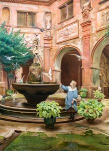 El Pequeño Claustro de los Agustinos de Georges François Castex
