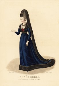 Agnes Sorel de Georges Jacques Gatine