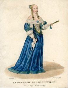 Ana Genoveva de Borbón-Condé, Duquesa de Longueville, Ana de Bretaña, principios del siglo XIX de Georges Jacques Gatine