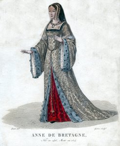 Ana de Bretaña, principios del siglo XIX de Georges Jacques Gatine