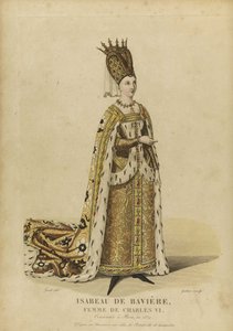Isabelle de Baviere, reina de Francia (Isabelle de Baviere, ou de Wittelsbach Ingolstadt de Georges Jacques Gatine