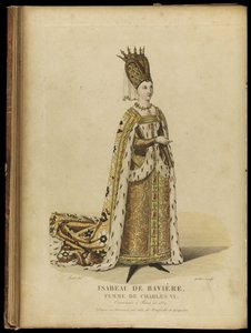 Isabeau de Baviera, Reina de Francia, finales del siglo XVIII