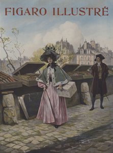 Duda. Portada de Le Figaro Illustré, octubre de 1897 de Georges Jules Auguste Cain