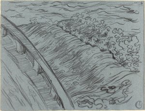 El mar al borde de un barco, Bretaña de Georges Lacombe