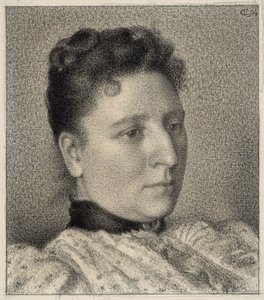 Retrato de Anna Boch de Georges Lemmen