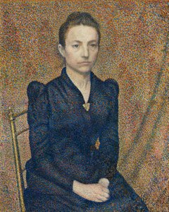 Retrato de la hermana del artista de Georges Lemmen