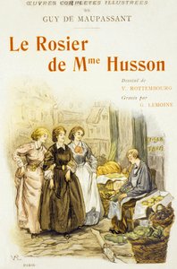 Portada del libro "Le Rosier de Mme Husson" de Guy de Maupassant