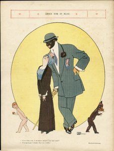 Ilustración de Georges Leonnec (1881-1940) en Le Lire de Georges Leonnec