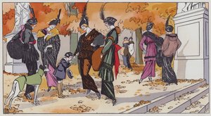 Moda femenina de la década de 1910