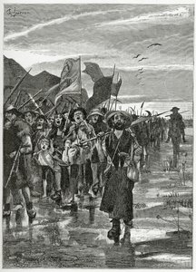 Le Torrent des rebelles - ilustración de Han d’Islande, siglo XIX