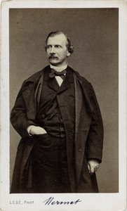 Retrato del compositor Auguste Mermet 1810-1889 de Georges Mathurin Legé