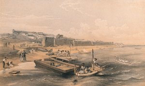 Fortaleza de Yenikale Mirando Hacia el Mar de Azov de Georges McCulloch