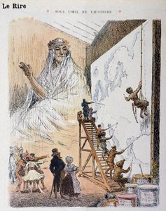 Europa. Dibujo de Georges Meunier (1869-1942). En “Le Rire Rouge” de Georges Meunier