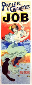 Papel de fumar Job. Cartel de Georges Meunier de Georges Meunier