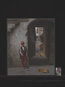 El guardia (óleo sobre lienzo) de Georges Michel