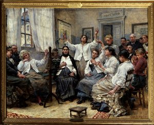 Las fascinas de la Caridad (Servicio del Doctor Luys) de Georges Moreau de Tours