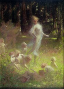 Hadas y duendes en la maleza de Georges Picard