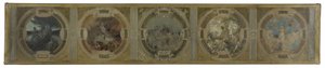 Boceto para la Galería Lobau del Ayuntamiento de París: El nacimiento de París. La lucha. Filosofía y literatura antigua. La primavera. La literatura, en 1890 (óleo sobre lienzo) de Georges Picard