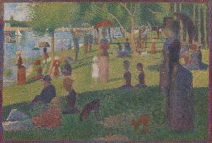Estudio para Un domingo en La Grande Jatte, 1884