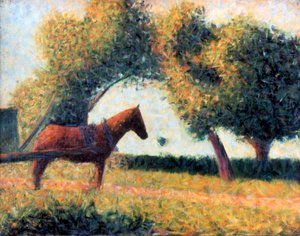 El caballo arnesado, 1883