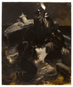 El naufragio.