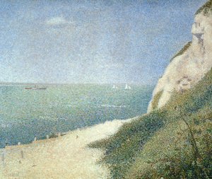 Playa en Bas Butin, Honfleur, 1886