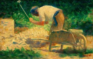 Rompe piedras con carretilla, Le Raincy