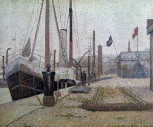La Maria, Honfleur de Georges Seurat