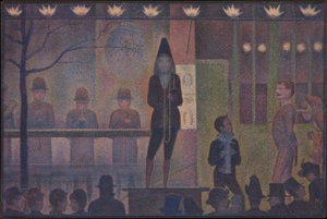 Parada de circo de Georges Seurat