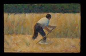 El segador de Georges Seurat
