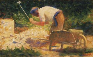 El rompepiedras de Georges Seurat