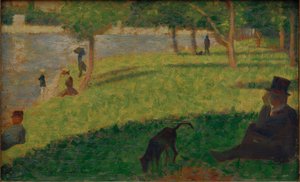 Un domingo por la tarde en la Grande Jatte de Georges Seurat