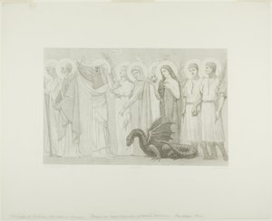 Vida pastoral de Santa Genoveva (panel derecho)
