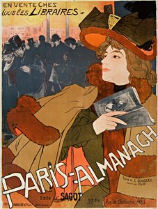 Paris-Almanach, c. 1900 de Georges de . Feure