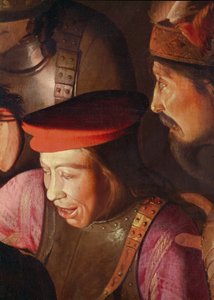 La negación de San Pedro (detalle) de Georges de La Tour