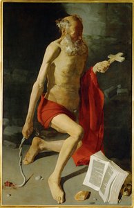 Penitencia de San Jerónimo (pintura) de Georges de la Tour