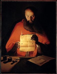 San Jerónimo leyendo de Georges de La Tour