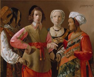 El Adivino, c.1635 de Georges de La Tour